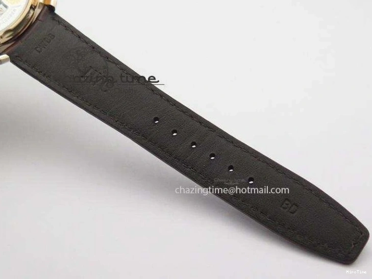 MIROTIME 0128 Fashionable Portuguese Real PR RG IW500701 ZF 1:1 Best Edition On Brown Leather Strap A52010 V 7302